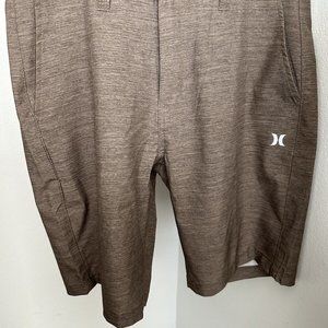 Hurley Mens Shorts Heathered Walk short Size 28 MSRP $60 9.5in Inseam